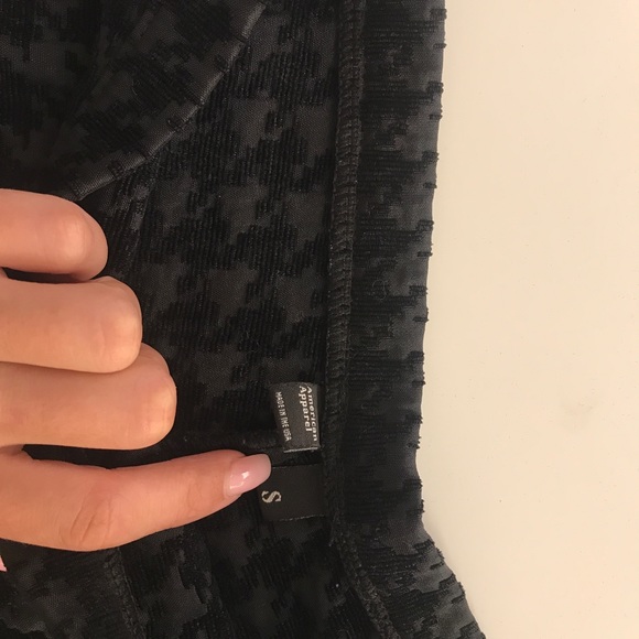 American apparel houndstooth tap short - Picture 4 of 5